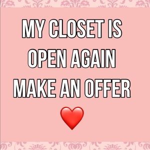 Thank you for your prayers/happy thoughts ❤️